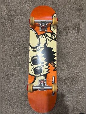 ๐งก Toy Machine Skateboard with 52mm Wheels